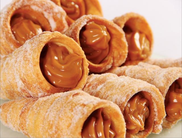 Canudo c/ doce de leite